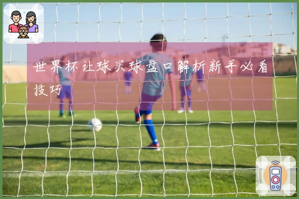 世界杯让球买球盘口解析新手必看技巧